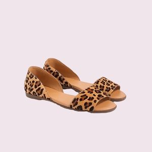 J.Crew Morgan Peep-Toe Flats